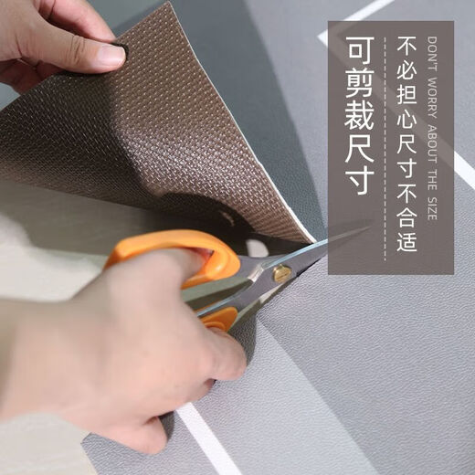 
Household elevator car American floor mat elevator car special floor mat leather wear-resistant custom carpet door Xingsu-14957 160cm*160cm-Leather