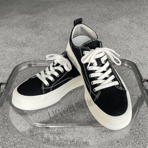 Lmaynyhsugoo/nanyi 179 Segel TPR Schuhe Herrenschuhe Schwarz Low Top Sommerpaar Sport und Casual Classic Trend H9901 Black 41