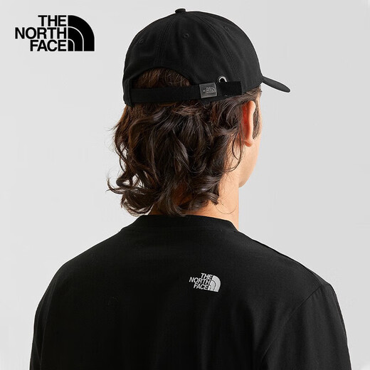 North Face North Sports Hat Classic Men's y femenino al aire libre Gat de béisbol Atentable Sol 4VSV KY4/Negro