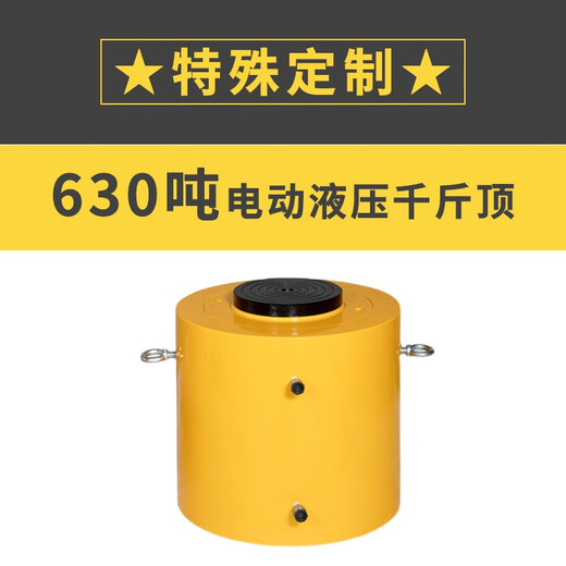 晋阳湖电动液压千斤顶QF型双作用油压DYG12350吨分体同步大吨位油泵起重 630吨行程200顶头