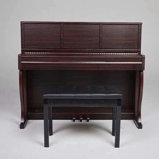 Siddle vertical piano professional grade electric piano self-study 88-key full weight hammer intelligent digital children's organization recommended model official high-end version Walnut Black X-85 [B model]
