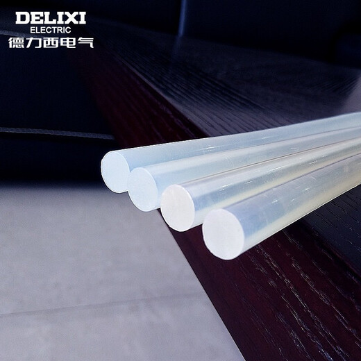 DELIXI hot melt glue gun handmade glue gun household hot melt glue gun electric hot melt glue stick small hot melt glue stick hot melt glue gun 80W suitable for 11mm glue stick