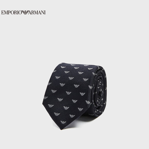 Armani Emporio Armani [Geschenk] EA Herren Volldruck Eagle Mark Business Tie Geschenkbox