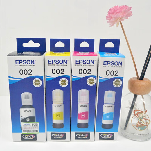 爱普生（EPSON）L4269原装墨水 L4263原装墨水 L4266原装墨水 爱普生002原装墨水 爱普生002墨水 黑色