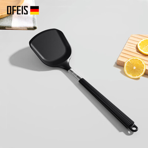 Orpheus silicone spatula, food grade, high temperature resistant, non-stick pan, no damage to the pan, household cooking spatula, vegetable spatula, platinum grade sulfur-free-37.2CM