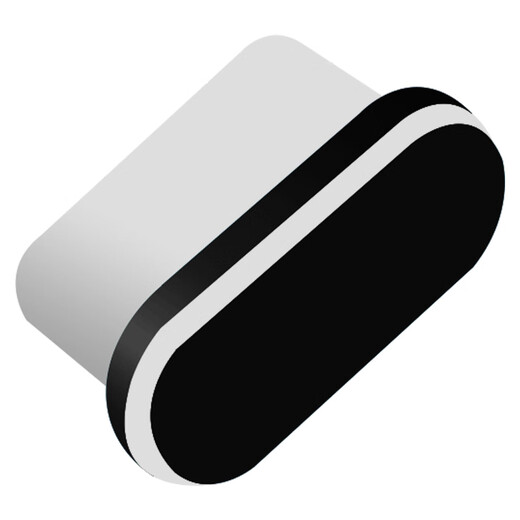 Rigorous Type-C mobile phone charging port dust-proof plug for Huawei round port vivo Xiaomi oppo dust-proof sticker metal material plug anti-dust plug C port plug Type-C charging plug 2 pieces black + anti-loss device Honor 70/Honor 70Pro