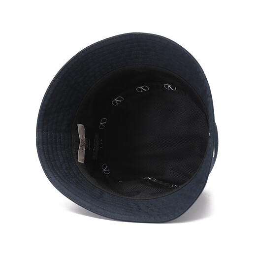 Valentino Damen Fabric Hat Fisherman's Hat Eimer Hut 2Y2HGA32 HCY 671 NAVY V LOGO Stickerei 59 59
