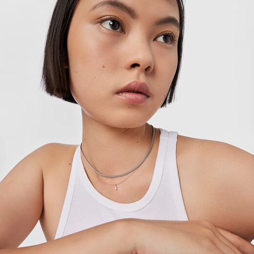 TOUS Peach Bear Mother-of-Pearl Cute Bear Pendant Gold Necklace Couple Gift Rose Red