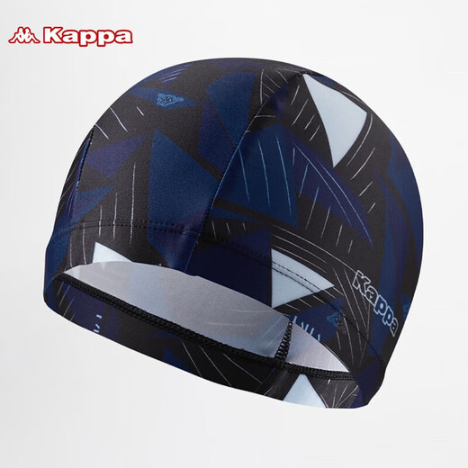 Kappa swimming cap for men and women, cloth cap that does not strangle the head, long hair, adults with face, small professional ear protection hat