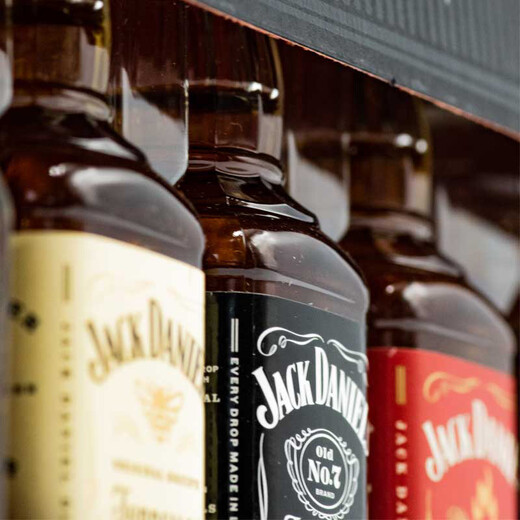 杰克丹尼（Jack Daniels）体验装 美国田纳西州 调和型威士忌 50ml*5 礼盒装 进口洋酒