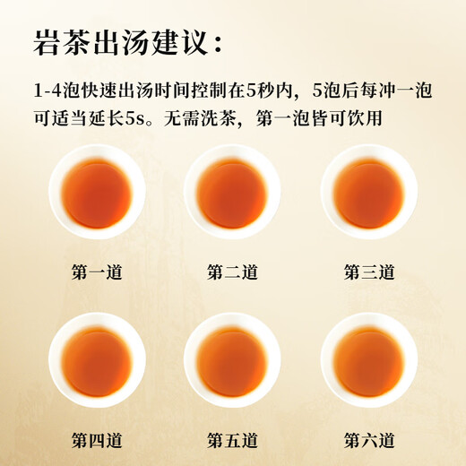 岩语正山堂 武夷岩茶 觅香肉桂 特级茶叶礼盒装 乌龙茶送礼长辈礼品 192g*2盒 （两盒装黑色版赠试泡）