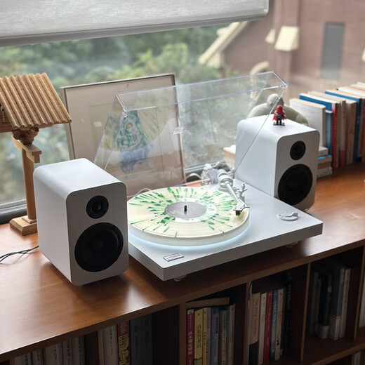 ARKROCKET retro vinyl record player Polaris Polaris second generation luminous turntable split lp gramophone Bluetooth audio living room ornaments Chinese Valentine's Day birthday gift Polaris set (including audio)