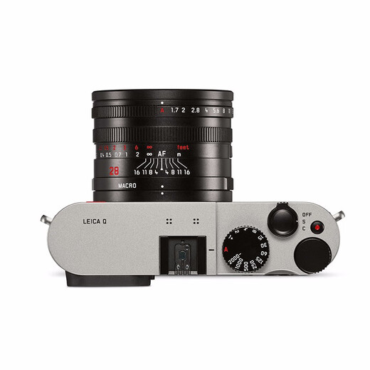 Leica Q typ116 full-frame digital camera Leica Q portable camera Autofocus Wifi transmission Titanium gold standard + 128G memory card + screen sticker