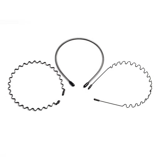 Xiangwan Headband 3 piece headband without tightening head pressure hairband women invisible hair card men short hair broken hair band hair card