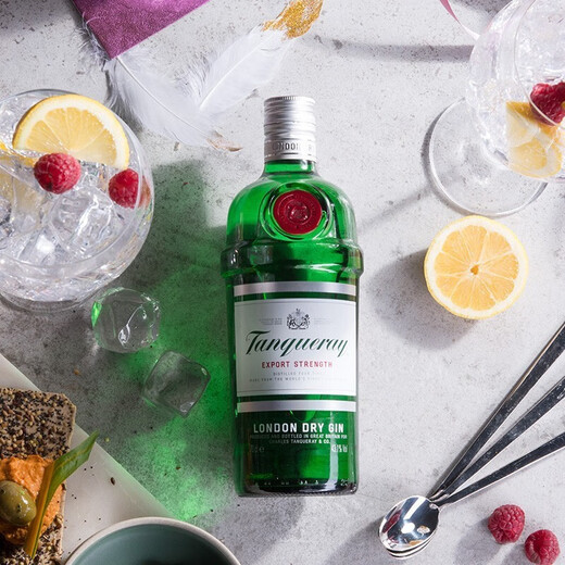 添加利添加利金酒 Tanqueray Gin琴酒杜松子酒干味露酒进口洋酒金汤力 伦敦干味金酒 750mL 1瓶