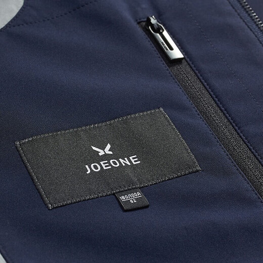 Jiumuwang Men's Executive Jacket Men's Jacket 2025 Autumn and Winter Thick Middle-aged High-End Office Style Business Leaders Cadres Windproof Navy Blue Standard Version - Stand Collar Business Commuting 2XL 180/100A(52)