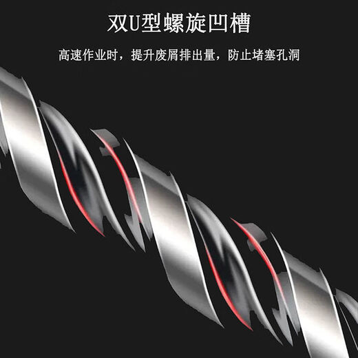 Germany's most versatile drill bit for concrete wall drilling, iron tiles, glass woodworking electric drill, turning head for drilling holes, enhanced version 3-4-5-6-8-10-12 Louwailou super-hard triangle drill