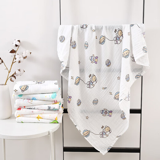 SMVP Baby Gauze Emballage de courtepointe Single NOUVEAU NOUVEAU ÉTÉ SUMPRE DOUBLE GAUZE DIVRATION SALLE CLIMINATION AIR COUVERT
