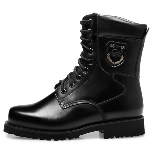 Cruiser 3513 Herrenstiefel, spezielle Arbeitsstiefel im Freien, Lederstiefel, Herren Winter plus Samt -Baumwollschuhe, Kampfstiefel, 3527C Pelzstiefel, Black 42