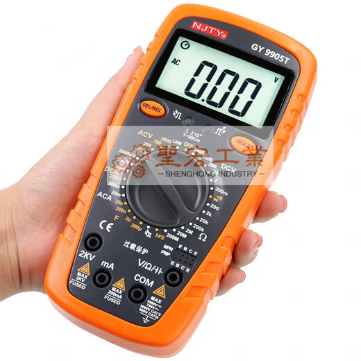 Nanjing Tianyu Gy9905t Antiburn Digital Multimeter Spannungsmessung 2000 V AC- und DC-Spannungsmessung 2KV Hochspannung 9905T+ Handtasche