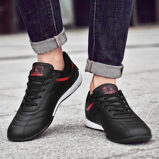 Naikpllo (Naikpllo) Herrenschuhe atmungsbezogene lässige Schuhe Männer laufen Sportschuhe Männer Reiseschuhe tragen resistente Schuhe Herren Non-Schlupfschuhe Männer schwarze A695 42