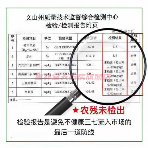 Nanjing tongrentang qualité authentique panax notoginseng poudre chinoise Herbal médecine 20 têtes yunnan wenshan spécial super fin pure champ sept poudre emballage non indépendant 120 têtes panax notoginseng 250g / can