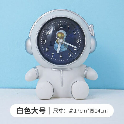 Leaf cutter ant astronaut astronaut piggy bank can be stored and retrievable bedroom desktop small ornaments children's day birthday gift piggy bank white trumpet with clock