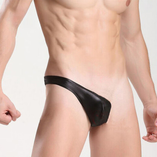 Sexy underwear, men's thong, hoop, men's underwear, sexy fully transparent T-pants, passion free, style 1, red, one-size-fits-all boys' sexy pajamas, adult sex toys