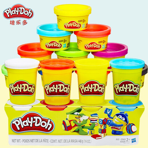 Playdoh Bunte Mud Plasticine Clay Kinderton handgefertigtes Spielzeug für Grundschüler sicherer Männer 4 Farben dehnen farbenfrohe Schlamm-e9864 4 Farben