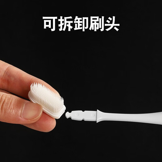 伊甸园成人家用纳米牙刷三层缓震设计贴合牙齿家用牙刷 独立包装 三层缓震698纳米 10支
