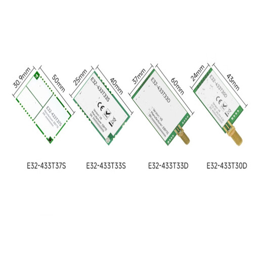 Boyouda Lora Wireless Module 433M Port série émetteur-récepteur à longue distance SX1278 COMMUNICATION DE TRANSMISSION RADIO FREQUENCE COMMUNICATION ULTRA-LOW E32-900T30S