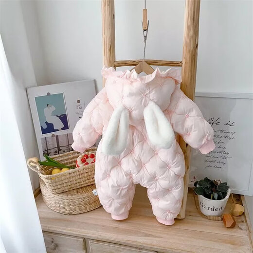 Heydidy Marke Kinderkleidung 0-1 Jahre alte 2 Winterstil 2022 Neue Winterbaby-Baumwollkleidung Onesie Winter Kleidung Baby Mädchen Winter verdickt