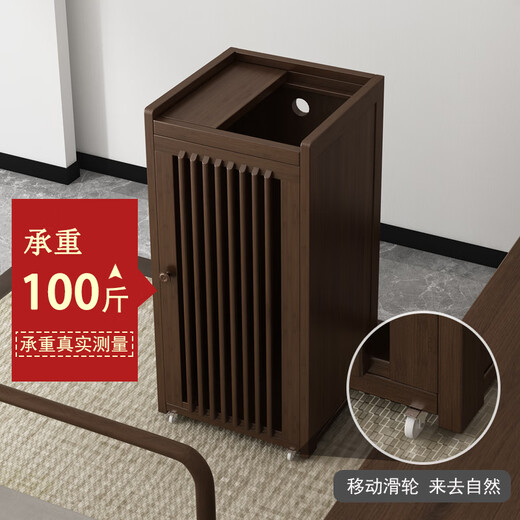 Zhuyoujia (Zhuyoujia) Einfacher Tee Tisch Haushalt kleiner Tee Tisch Seitenschrank Wohnzimmer Tee Tisch Brauereikessel integrierter Eimer Wasserspeicher Tee Schrank 869-Small Tea Tisch + Teekanweiche Elektrogeräte Geräte