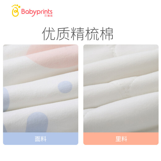 Babyprints baby blanket newborn baby pure cotton multi-functional blanket autumn and winter seasons Crickley 90X90CM