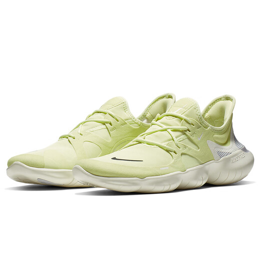 【7成新】耐克NIKE 男子 跑步鞋 FREE RN 5.0 运动鞋 AQ1289-300亮光绿色40码