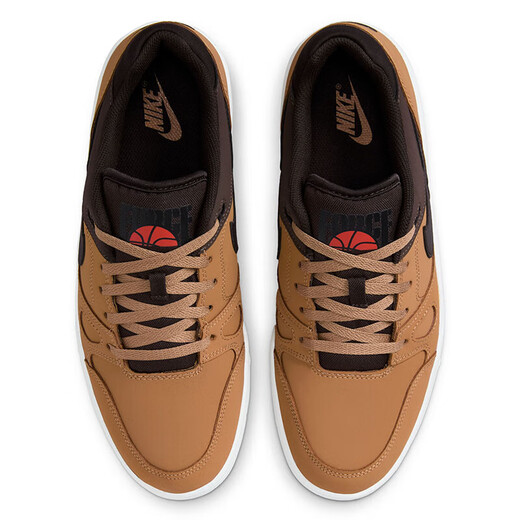 Nike nike Casual Shoes Men's Classic Absorbant les chaussures de sport à force complète HF7734-200 Brown and White 42