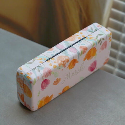 Green-style glasses box portable women's style men's anti-pressure and anti-pressure simple and lightweight eyes box for women's sunglasses storage bag purple glasses cloth