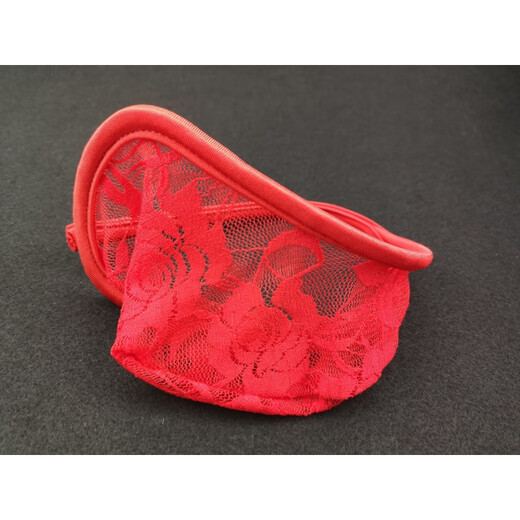 Sexy men's C-string invisible thong lace men's sexy underwear to seduce couples adult products sex toys white one size