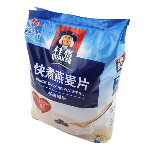桂格醇香燕麦片 快煮燕麦片 经典原味 1478g 袋装 粗粮谷物