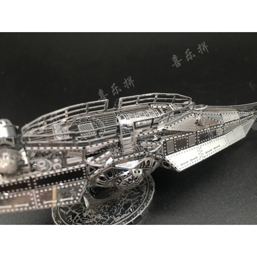 天智星鹦鹉螺号潜艇模型3D金属拼装模型DIY拼图C12202核潜艇 成品