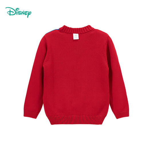 Disney Baby's Clothing Boy Casual Versátil Versátil cómodo Coloque Coloque de punto de punto suéter de punto de punto 24 años Nuevo modelo ZD3DS029 China Red 120
