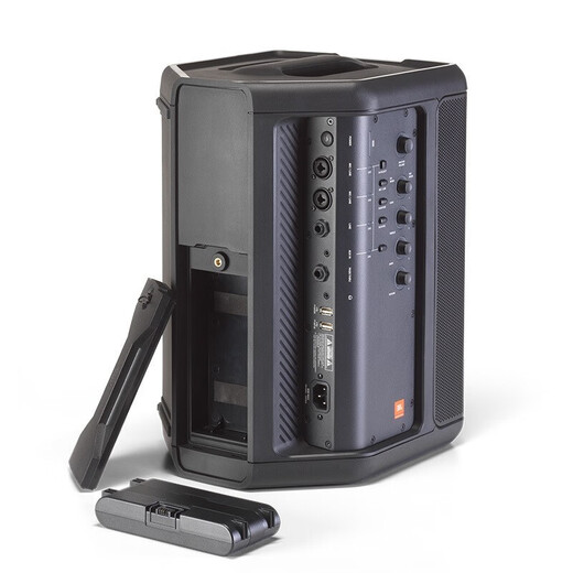 JBL outdoor Bluetooth speaker karaoke live stage performance guitar playing and singing music square dance pull rod audio without EONONECOMPACT audio + U-segment dual microphone