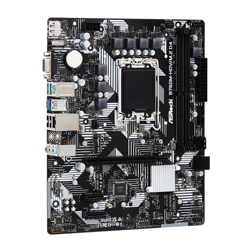 华擎 (ASRock) B760M-HDV/M.2 D4 主板+Intel 14代 i7-14700KF处理器 台式机 CPU 主板CPU套装