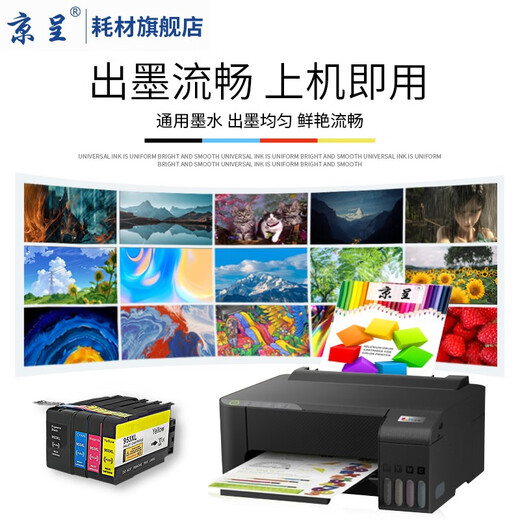Les cartouches à encre Jingcheng T026 / T027 conviennent à Epson 830U 925 935 810 820 cartouches d'encre de l'imprimante [800 pages] T026 CARTRILDES DE L'ENK NOIR