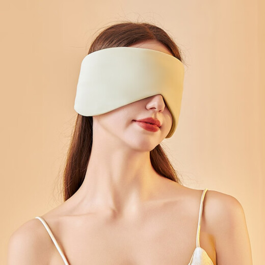 Feikawei sleep earmuffs can be used for side sleeping, men and women, double-sided sleeping students, special noise reduction earplugs, sleep artifact, space capsule eye mask, beige sleep eye mask, earmuff [widened version]