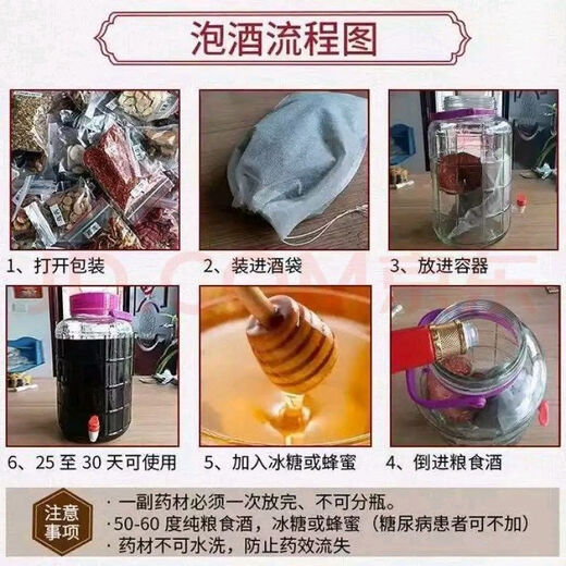 泡酒药材养生中老年 北京同仁堂原材 【电视同款】68味祛风湿泡酒