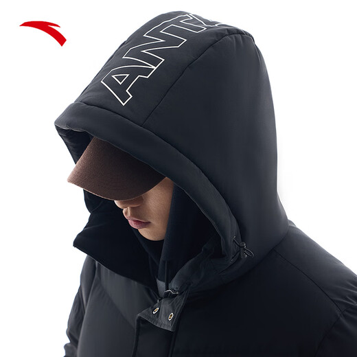 ANTA Quick Warm Down丨Long Down Jacket for Men and Women Winter New Couple Casual Warm Thickened Down Jacket