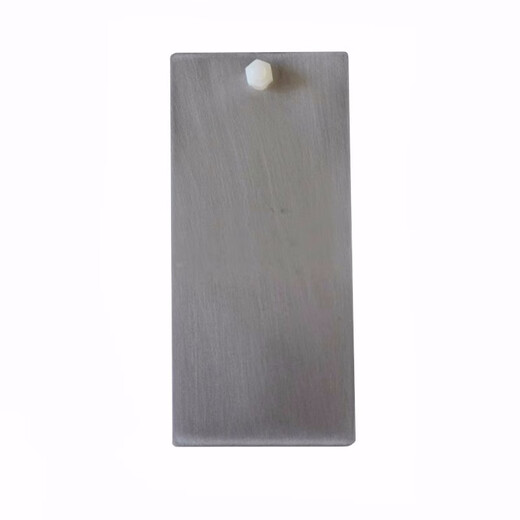 Xmsjiso3574 Salzspray Referenz -Teststück Cr4 Cold Rolled Steel Plate Test Stück Test Stück Teststück ISO9227 Ein Packung/10 Stück mit Hängenden Löcher