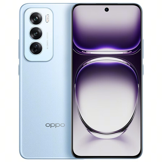 Oppo Reno12 12 GB+256 GB Morgen Mist Blau Super Schöne kleine Kleine Bildschirm Android Live -Bildspiel Smart Ai Image Student 5G Foto Telefon Nationales Subvention