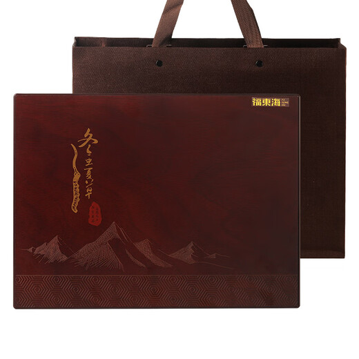 福东海 冬虫夏草礼盒4克  甄选高品质干虫草 送礼送长辈滋补品 冬虫夏草4克礼盒 (16小罐)